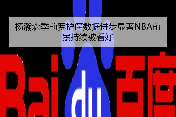 杨瀚森季前赛护筐数据进步显著NBA前景持续被看好